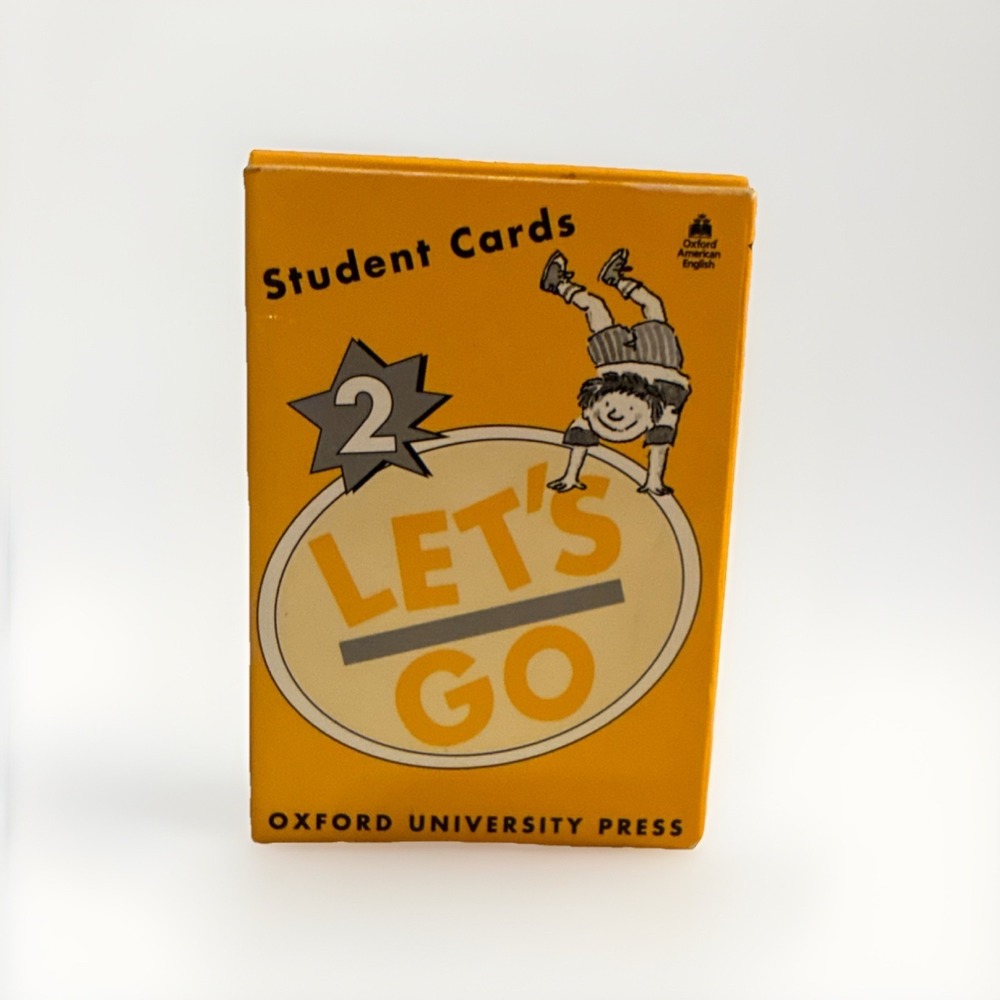 Oxford University Press Let's Go 2 Student Cards Yellow 1993